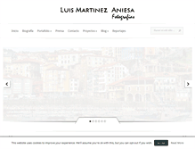 Tablet Screenshot of luismartinezaniesa.com
